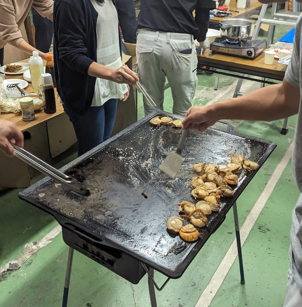 ホタテ焼き