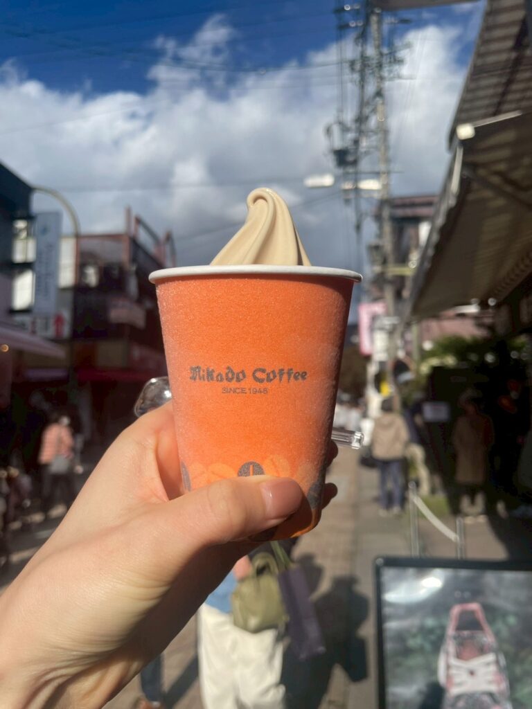 ミカドコーヒーモカソフト