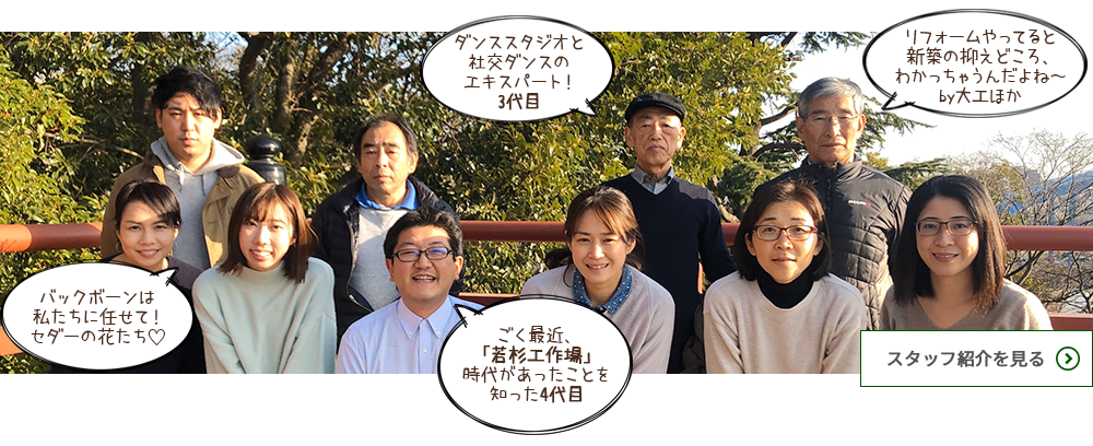スタッフ紹介を見る